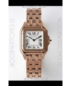 PANTHERE de Cartier Edition 27MM 1:1 Mirror Swiss Watch Rose Gold Casing