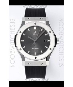 Hublot Classic Fusion Steel Grey Dial 42MM Swiss Replica Watch 1:1 Mirror Quality